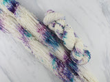 MONET Indie-Dyed Yarn on Squiggle Sock - Purple Lamb
