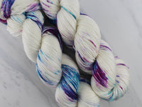 MONET Hand-Dyed on So Silky Sock Yarn - Purple Lamb