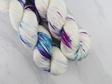MONET Hand-Dyed on So Silky Sock Yarn - Purple Lamb