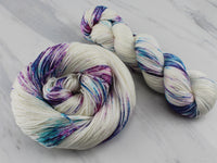 MONET Hand-Dyed on So Silky Sock Yarn - Purple Lamb