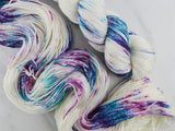 MONET Hand-Dyed on So Silky Sock Yarn - Purple Lamb
