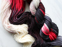 MURDER MYSTERY Hand-Dyed Yarn on Wonderful Worsted - Purple Lamb