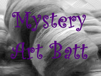 MYSTERY ART BATT for Spinning - Purple Lamb