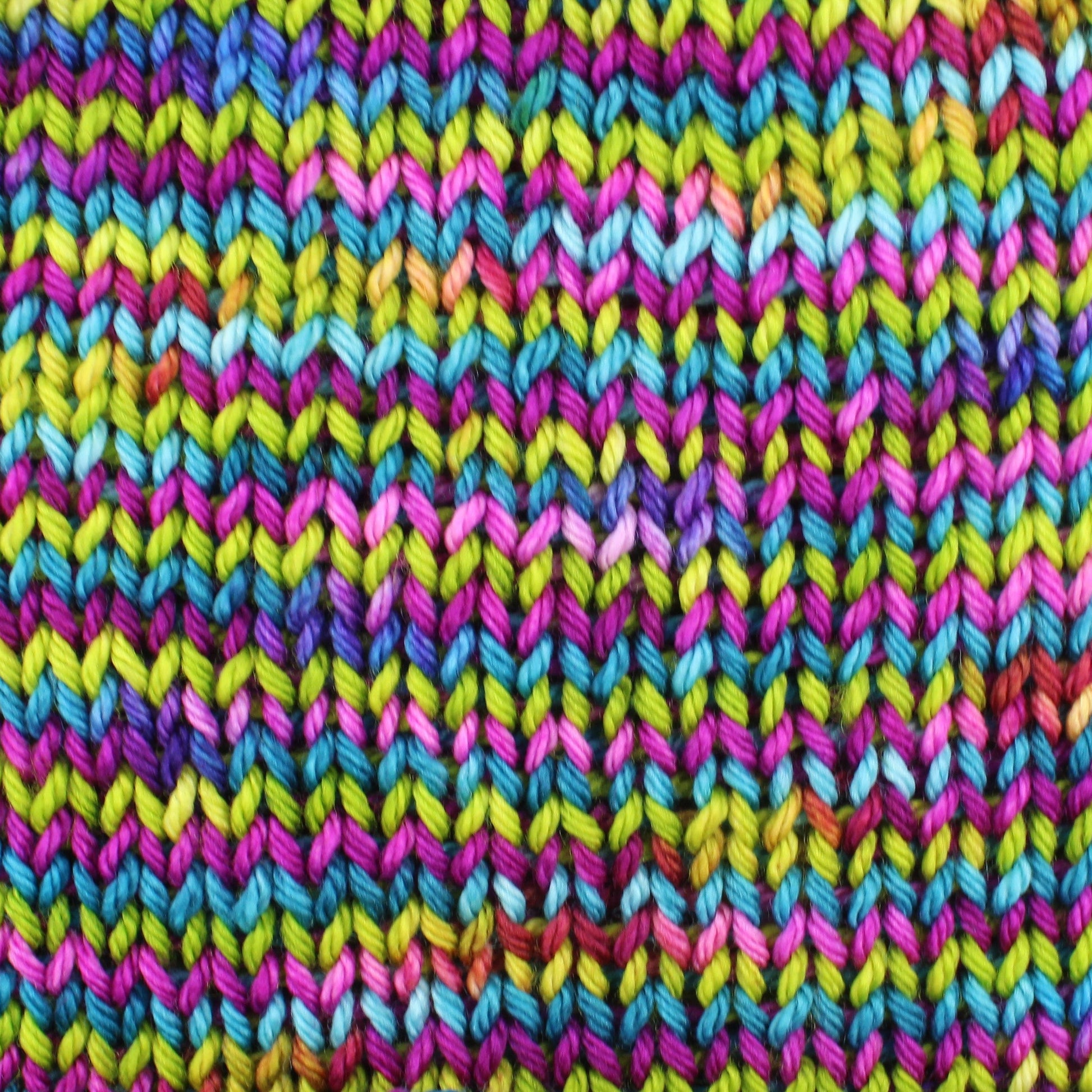 NEON LIGHTS Hand-Dyed Yarn on Sock Perfection (Planned Pooling Colorway) - Purple Lamb