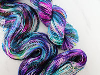 NORTHERN LIGHTS Indie-Dyed Yarn on Stained Glass Sock
