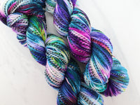 NORTHERN LIGHTS Indie-Dyed Yarn on Stained Glass Sock