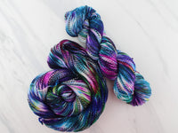 NORTHERN LIGHTS Indie-Dyed Yarn on Stained Glass Sock
