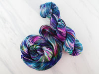 NORTHERN LIGHTS Indie-Dyed Yarn on Stained Glass Sock