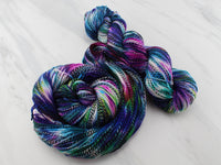 NORTHERN LIGHTS Indie-Dyed Yarn on Stained Glass Sock