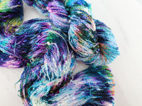 NORTHERN LIGHTS Indie-Dyed Yarn on Squiggle Sock