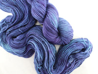 OCEAN AT NIGHT Hand-Dyed Yarn on Buttery Soft DK