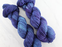 OCEAN AT NIGHT Hand-Dyed Yarn on Buttery Soft DK
