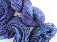 OCEAN AT NIGHT Hand-Dyed Yarn on Buttery Soft DK