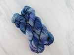 OCEAN AT NIGHT Indie-Dyed Yarn on Squoosh DK - Purple Lamb