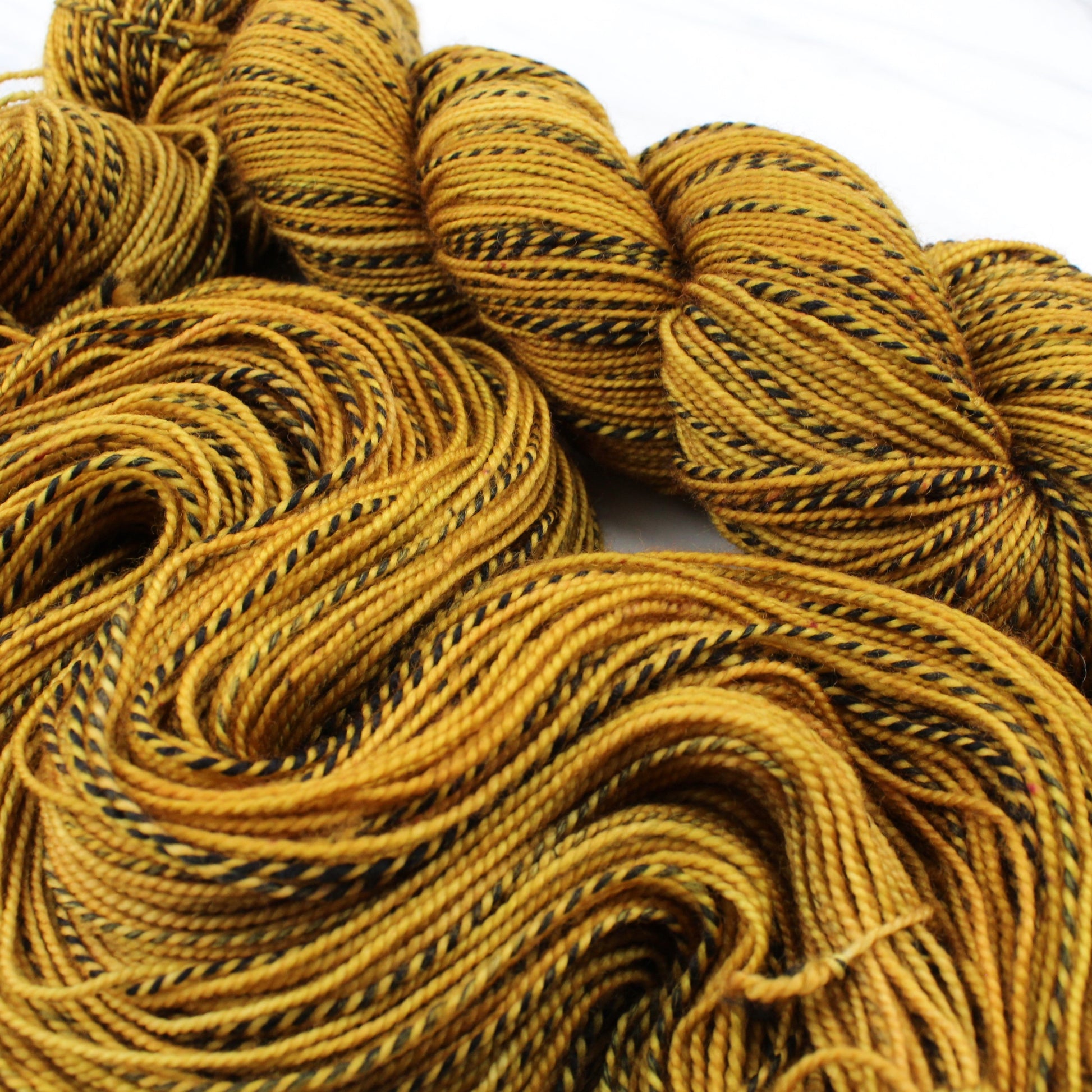 OCHRE Hand-Dyed Yarn on Stained Glass Sock - Purple Lamb