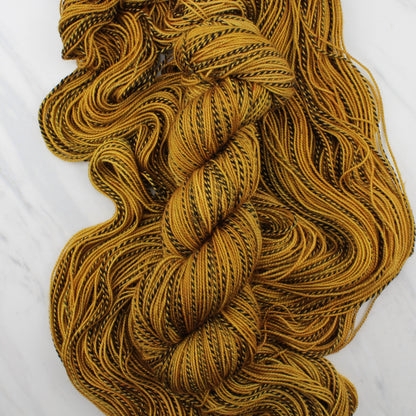 OCHRE Hand-Dyed Yarn on Stained Glass Sock - Purple Lamb