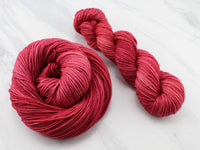 POMEGRANATE Indie-Dyed Yarn on Squoosh DK
