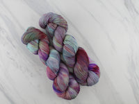 PAGLIACCI Indie-Dyed Yarn on Feather Sock - Purple Lamb