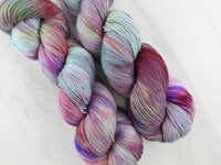 PAGLIACCI Indie-Dyed Yarn on Feather Sock - Purple Lamb