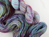 PAGLIACCI Hand-Dyed Yarn on Squoosh DK - Purple Lamb