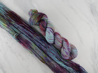 PAGLIACCI Hand-Dyed Yarn on Squoosh DK - Purple Lamb