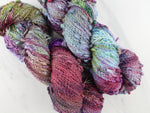 PAGLIACCI Hand-Dyed Yarn on Squiggle Sock - Purple Lamb