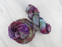 PAGLIACCI Hand-Dyed Yarn on Squiggle Sock - Purple Lamb