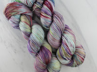 PAGLIACCI on So Silky Sock - Purple Lamb