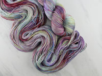 PAGLIACCI on So Silky Sock - Purple Lamb