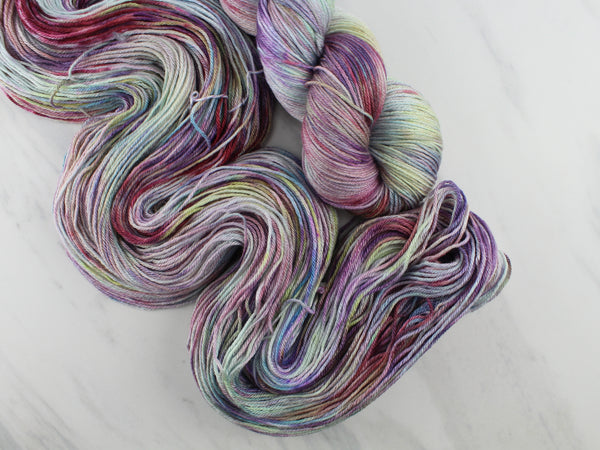PAGLIACCI on So Silky Sock - Purple Lamb