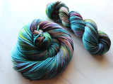 PAGLIACCI Hand-Dyed Yarn on Wonderful Worsted - Purple Lamb