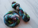 PAGLIACCI Hand-Dyed Yarn on Wonderful Worsted - Purple Lamb
