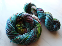 PAGLIACCI Hand-Dyed Yarn on Wonderful Worsted - Purple Lamb
