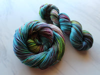 PAGLIACCI Hand-Dyed Yarn on Wonderful Worsted - Purple Lamb