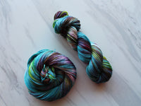 PAGLIACCI Hand-Dyed Yarn on Wonderful Worsted - Purple Lamb