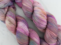 PARIS Indie-Dyed Yarn on Feather Sock - Purple Lamb