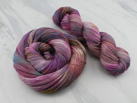 PARIS Indie-Dyed Yarn on Feather Sock - Purple Lamb