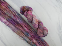 PARIS Indie-Dyed Yarn on Feather Sock - Purple Lamb