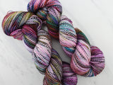 PARIS Indie-Dyed Yarn on Stained Glass Sock