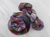 PARIS Indie-Dyed Yarn on Stained Glass Sock