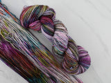 PARIS Indie-Dyed Yarn on Stained Glass Sock