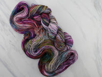 PARIS Indie-Dyed Yarn on Stained Glass Sock
