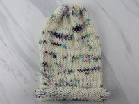 PARTY LIKE IT'S 2023 on Sparkly Merino Sock - Purple Lamb