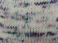 PARTY LIKE IT'S 2023 on Sparkly Merino Sock - Purple Lamb