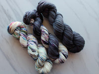 PARTY LIKE IT'S 2023 Hand-Dyed Yarn on Squoosh DK - Purple Lamb