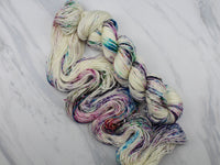 PARTY LIKE IT'S 2023 Hand-Dyed Yarn on Squoosh DK - Purple Lamb