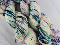 PARTY LIKE IT'S 2023 Hand-Dyed Yarn on Squoosh DK - Purple Lamb