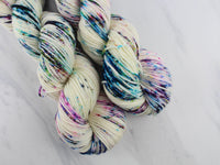 PARTY LIKE IT'S 2023 Hand-Dyed Yarn on Squoosh DK - Purple Lamb
