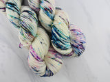 PARTY LIKE IT'S 2023 Hand-Dyed Yarn on Squoosh DK - Purple Lamb