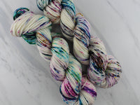 PARTY LIKE IT'S 2023 on Wonderful Worsted - Purple Lamb